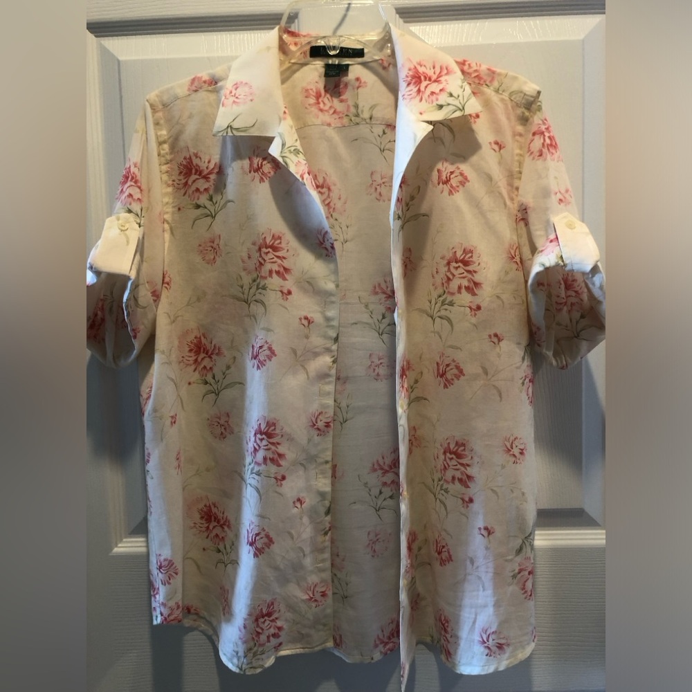 Lauren Ralph Lauren Floral Button-Up Shirt